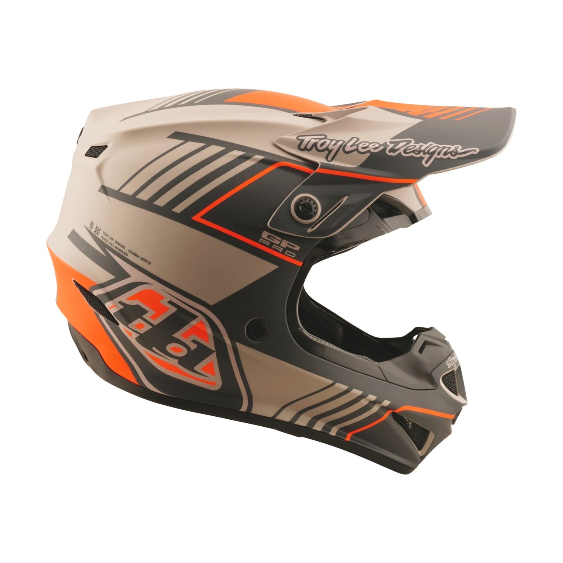 Gp Pro Helmet; Segment Taupe